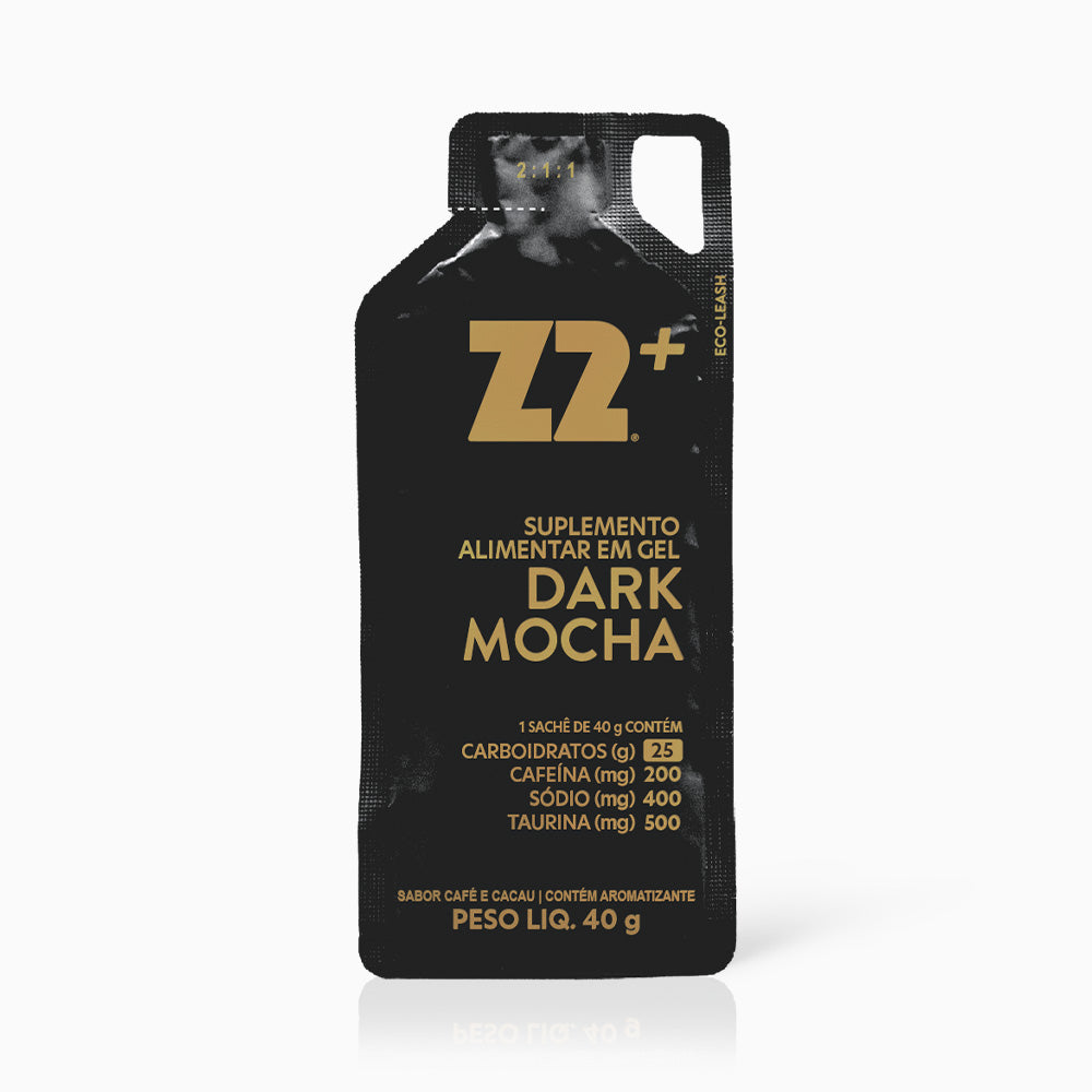 Energy Gel Z2+ Dark Mocha | Display 10 Sachês [Linha Classic] – Z2