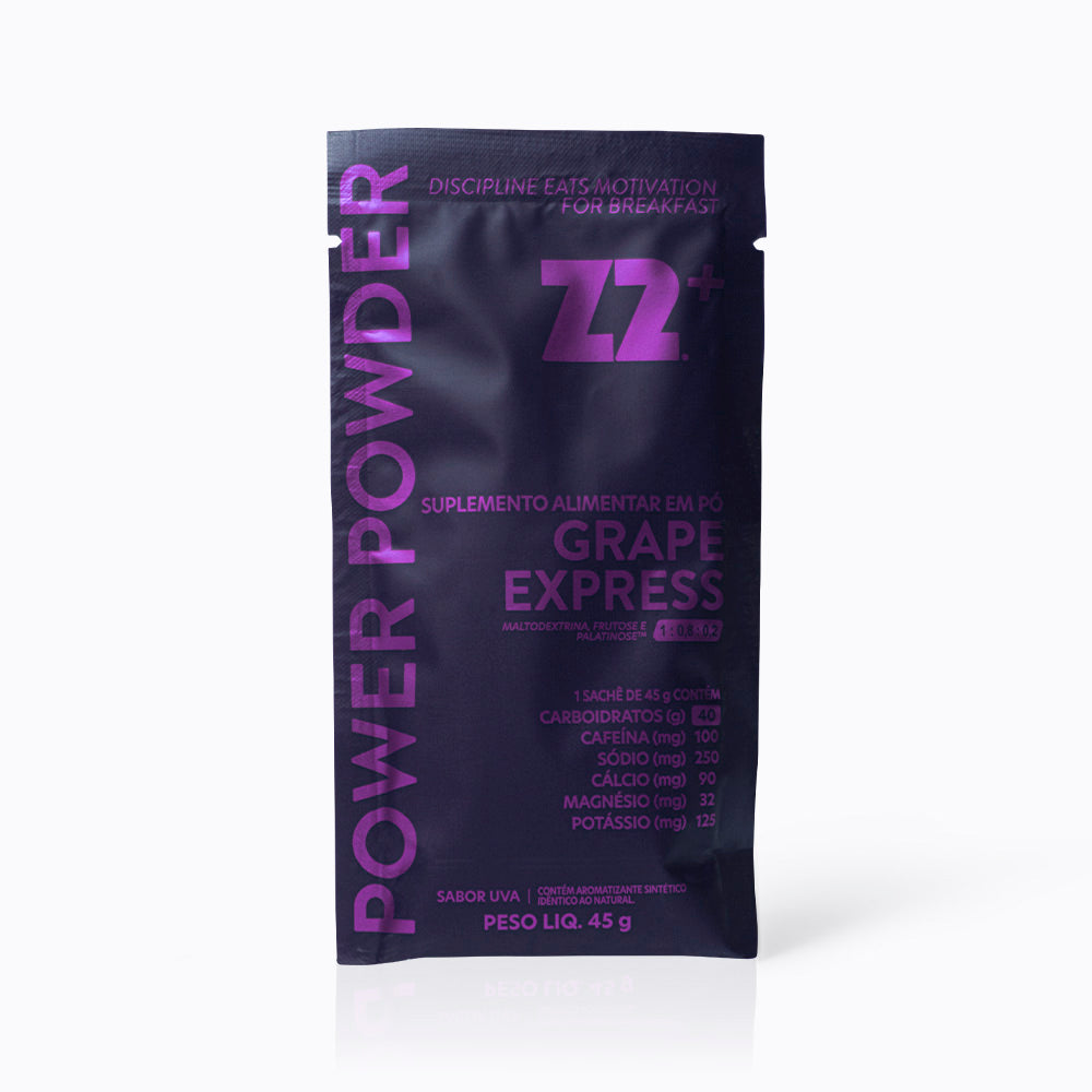 Z2+ Energy Drink Power Powder | Grape Express - Box 10 Sachês 45g