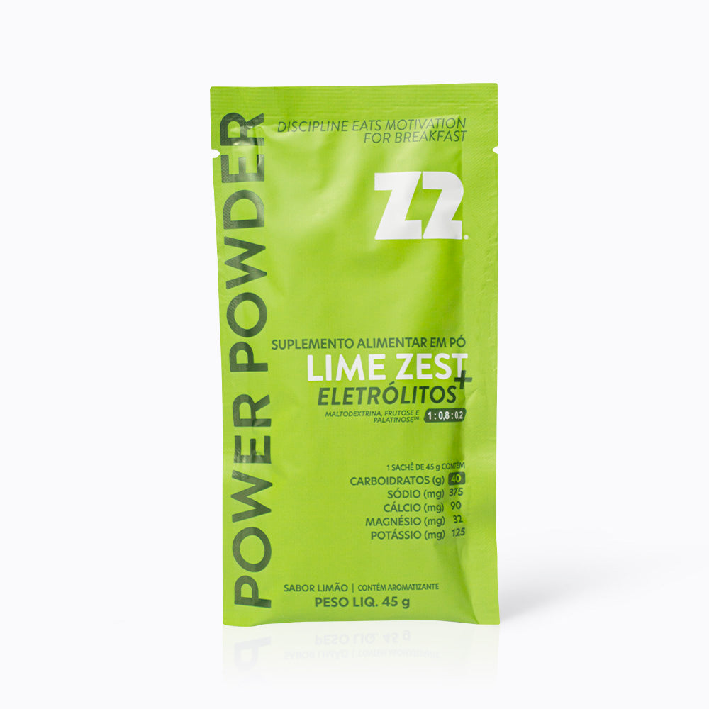Z2 Energy Drink Power Powder | Lime Zest - Box 10 Sachês 45g