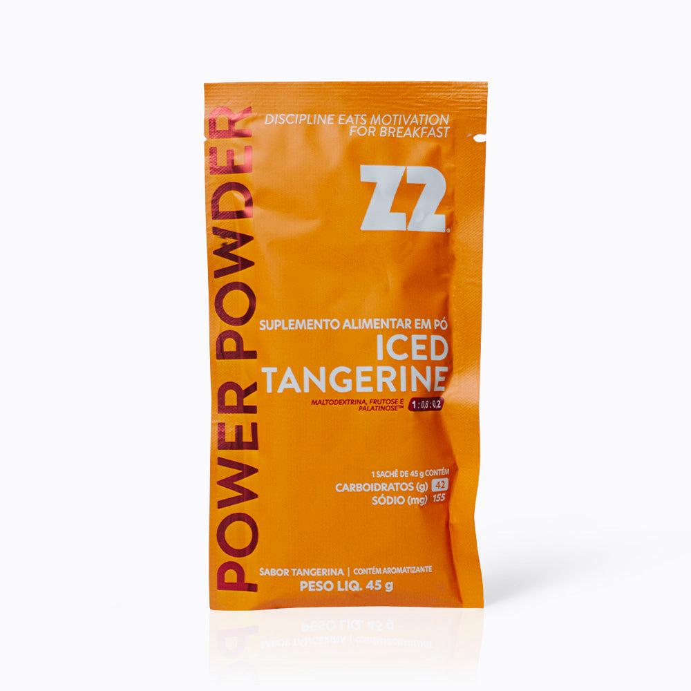 Z2 Energy Drink Power Powder | Iced Tangerine - Box 10 Sachês 45g