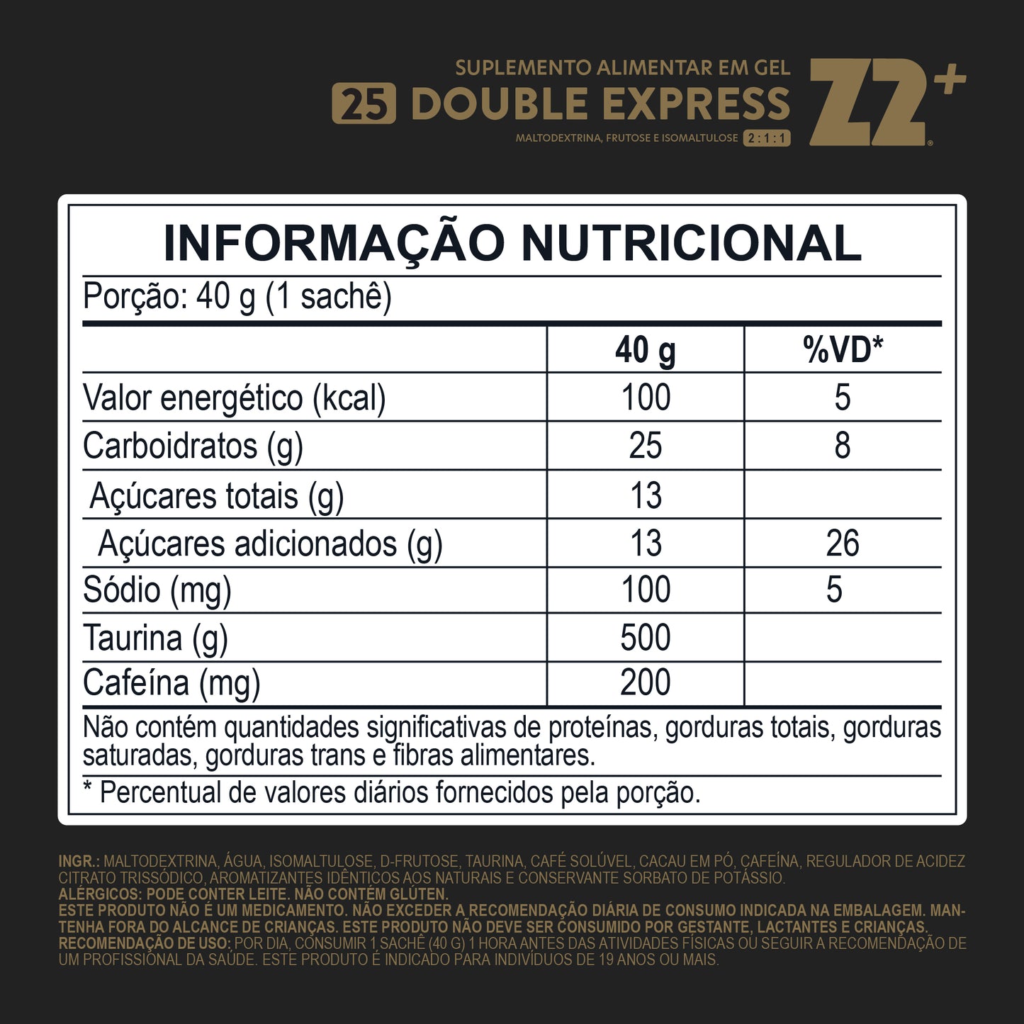 Energy Gel Z2+ Double Expresso | Display 5un