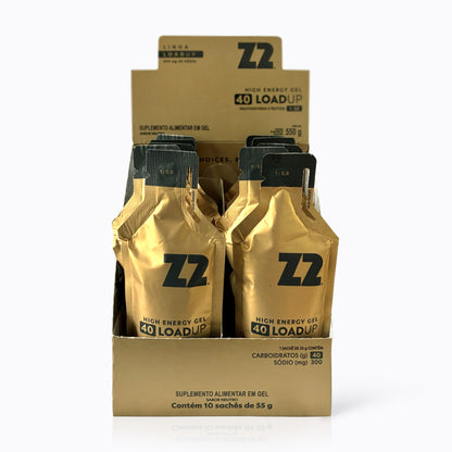 Energy Gel Z2 LoadUp 40Carb 300mg Sódio | Box 10un