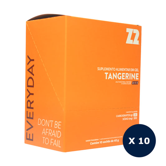 [Master Pack] Energy Gel Z2 Tangerine | Caixa com 10 displays (100 géis)