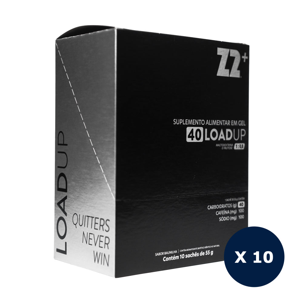 [Master Pack] Energy Gel Z2 Original 40g Carb CAF | Caixa com 10 displays (100 géis)
