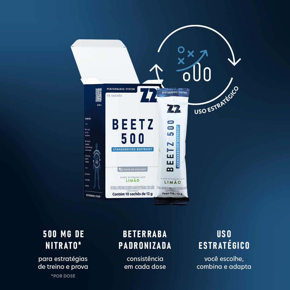 Z2 Nitrato Beetz 500 Beterraba com Limão | Display 10un