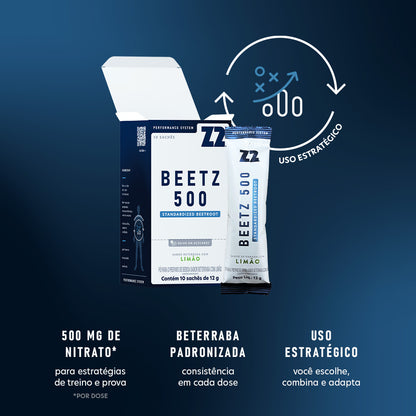 Z2 Nitrato Beetz 500 Beterraba com Limão | Display 10un