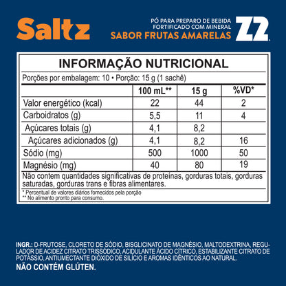 Saltz 1000 Z2 Frutas Amarelas | Box 10un