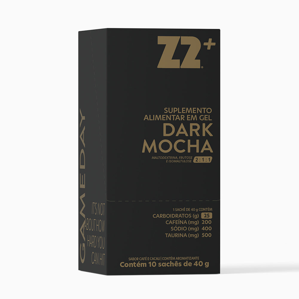 Energy Gel Z2+ Dark Mocha | Display 10 Sachês [Linha Classic]
