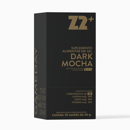 Energy Gel Z2+ Dark Mocha | Display 10 Sachês [Linha Classic]