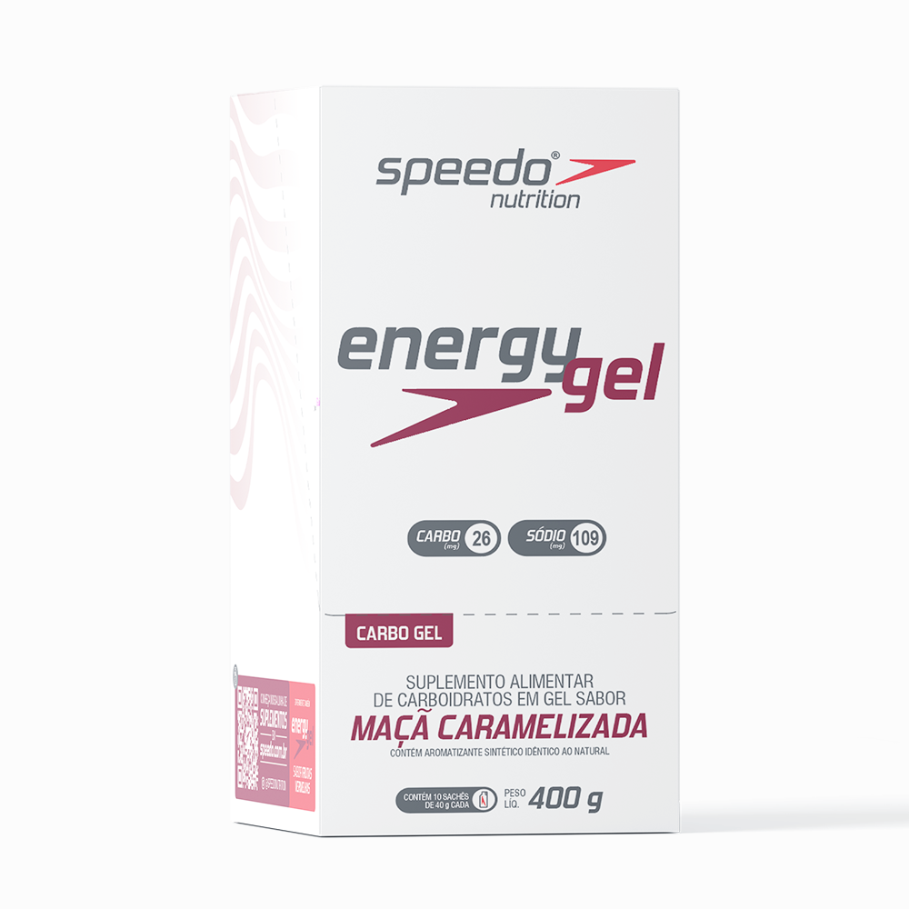 Energy Gel Speedo PWRD by Z2 Maçã Caramelizada | Display 10 Sachês