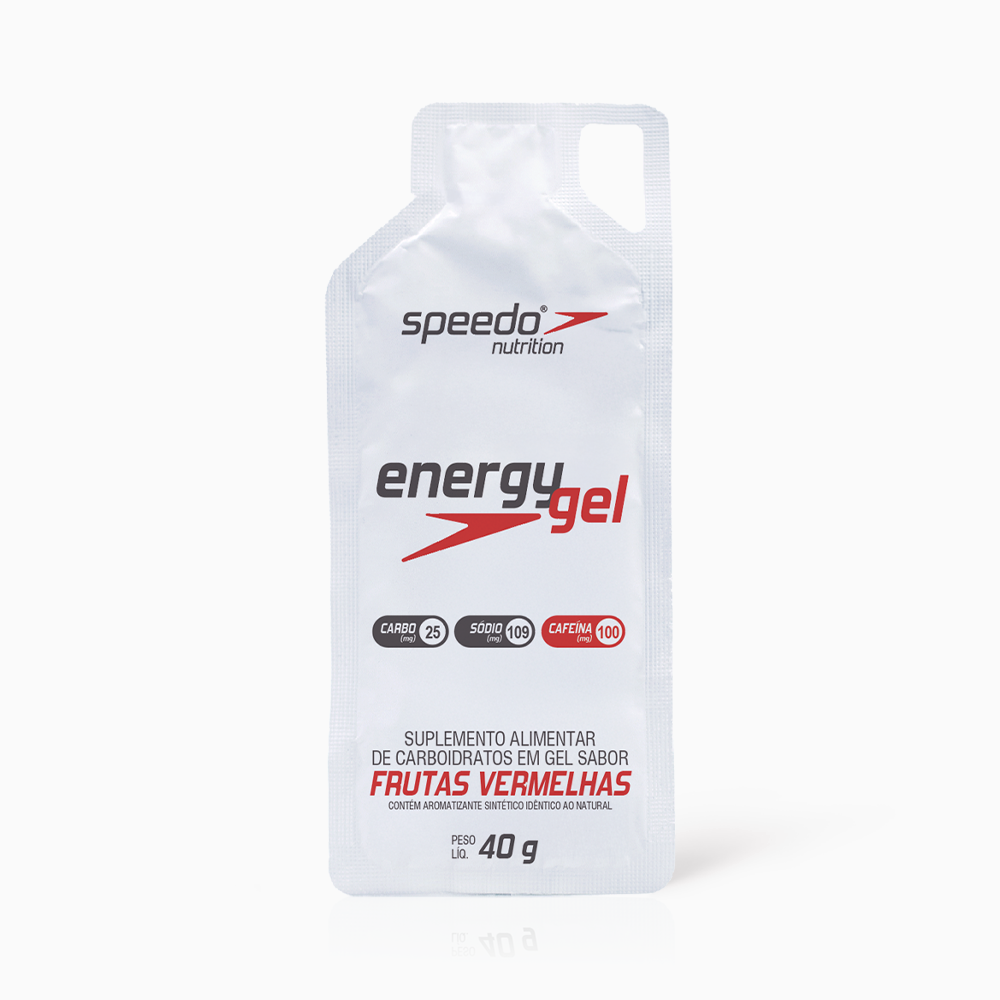 Energy Gel Speedo PWRD by Z2 Frutas Vermelhas | Display 10 Sachês