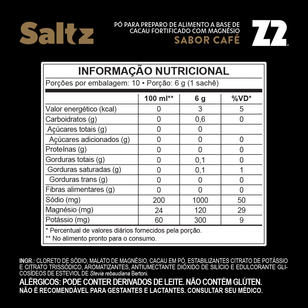 Saltz 1000 Z2 Café | Box 10un