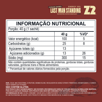 Energy Gel Z2 Caramel Smores LMS | Display 10un