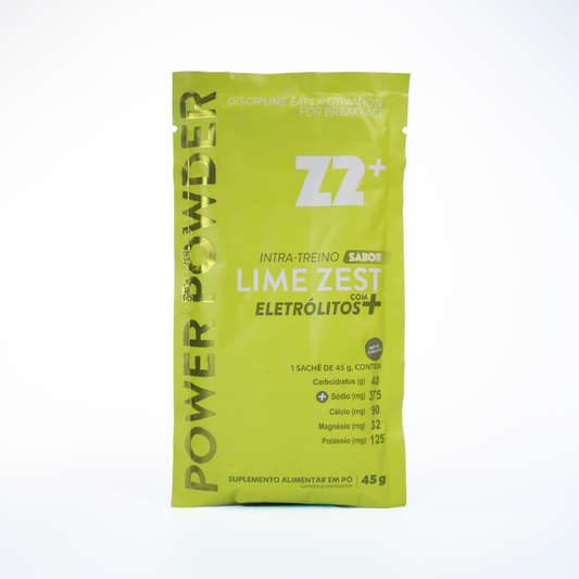 Intra-Treino Power Powder Z2+ Lime Zest | Display 10 Sachês