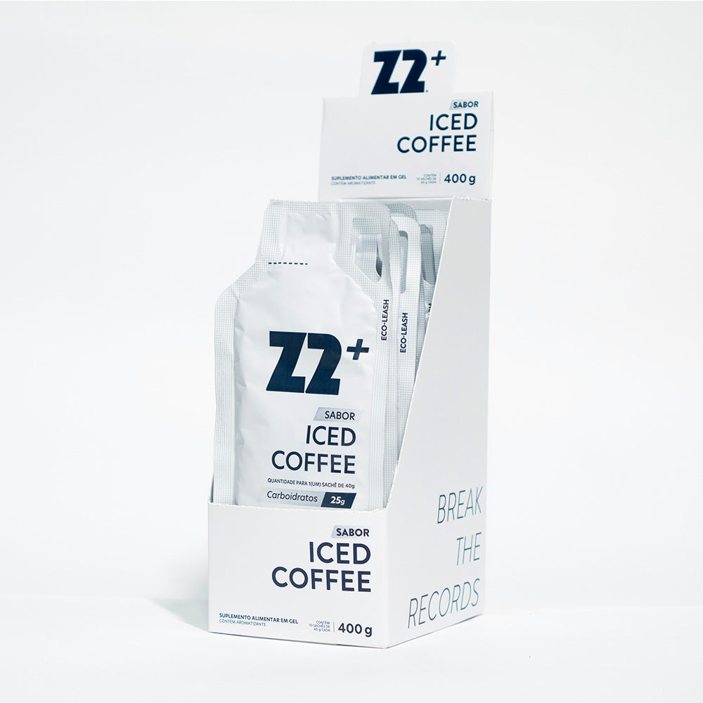 Energy Gel Z2+ Iced Coffee Display 10 Sachês