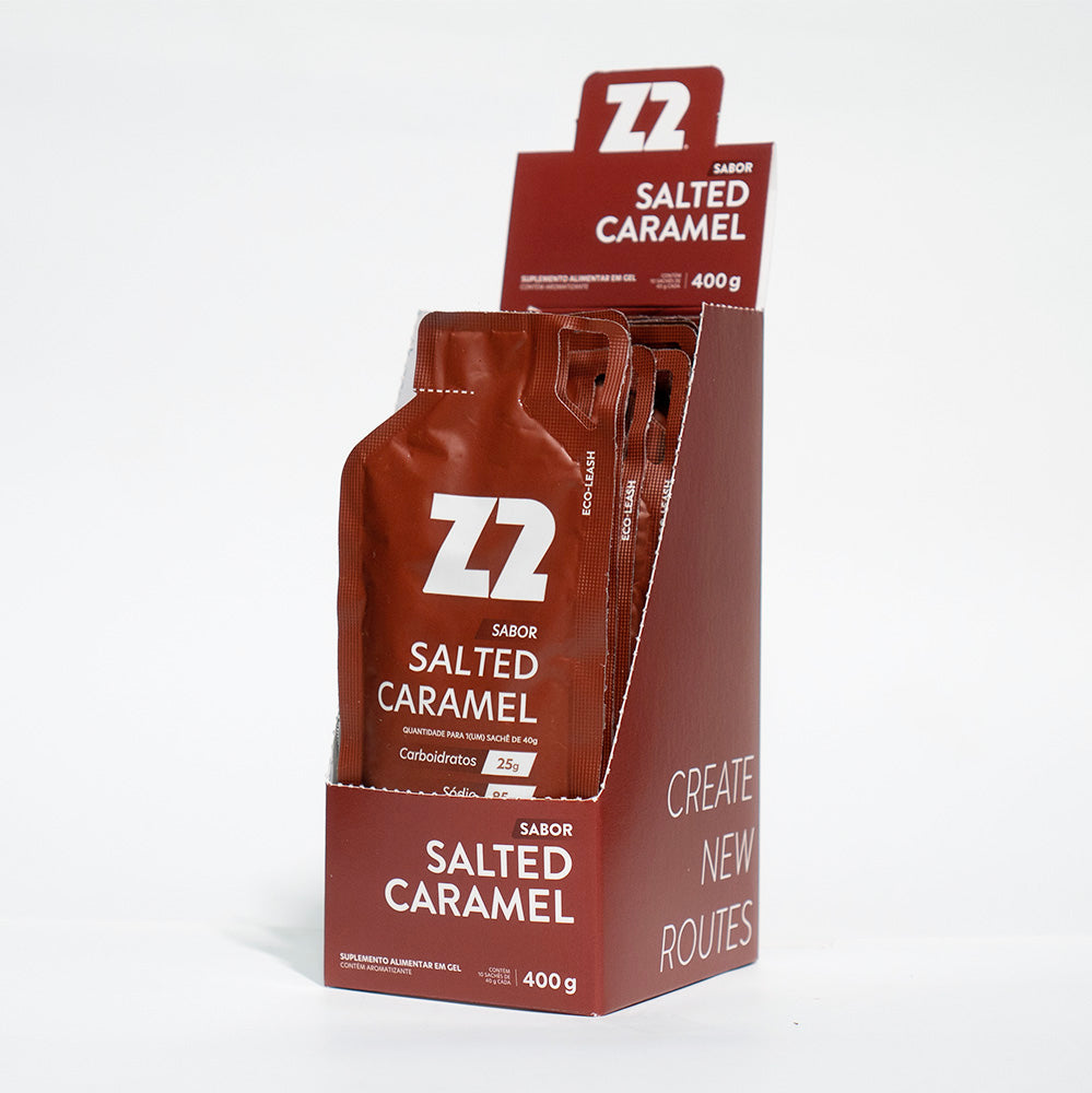 Energy Gel Z2 Salted Caramel Display 10 Sachês