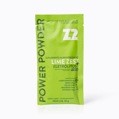 Z2 Energy Drink Power Powder | Lime Zest - Box 10 Sachês 45g