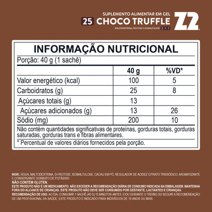 Energy Gel Z2 Choco Truffle | Display 10un