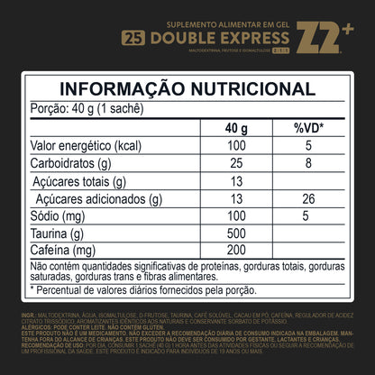 Energy Gel Z2+ Double Expresso | Display 5un