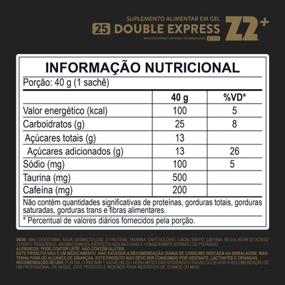 Energy Gel Z2+ Double Expresso | Display 10un