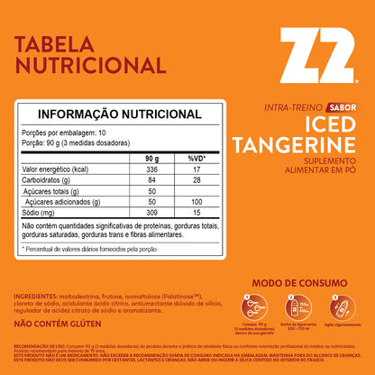 Intra-Treino Power Powder Z2 Iced Tangerine | 900g