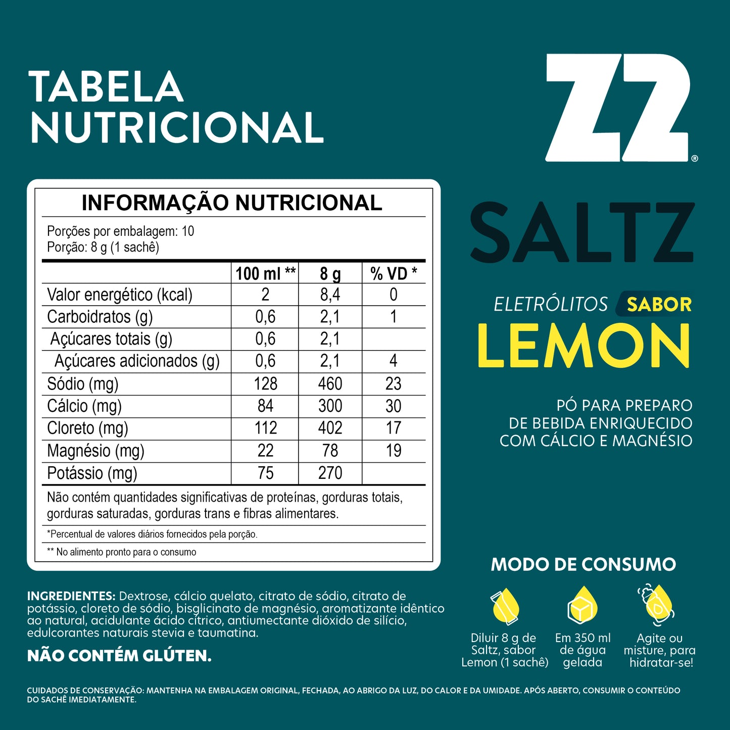 Saltz Z2 Lemon | Display 10un