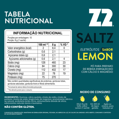 Saltz Z2 Lemon | Display 10un