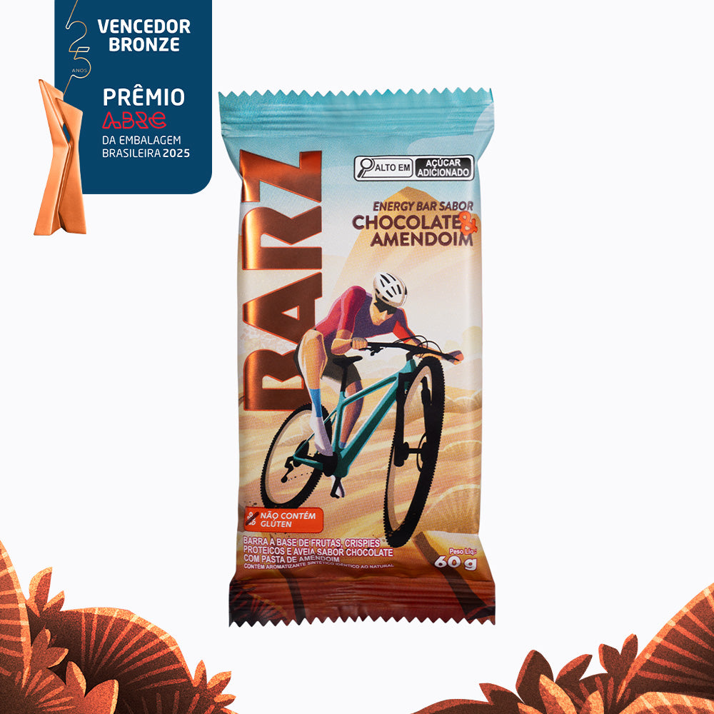 Barz Chocolate & Amendoim | Display 10un