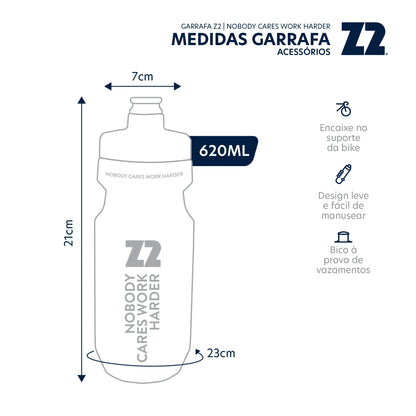 Garrafa Z2 | Nobody Cares Work Harder 620ml