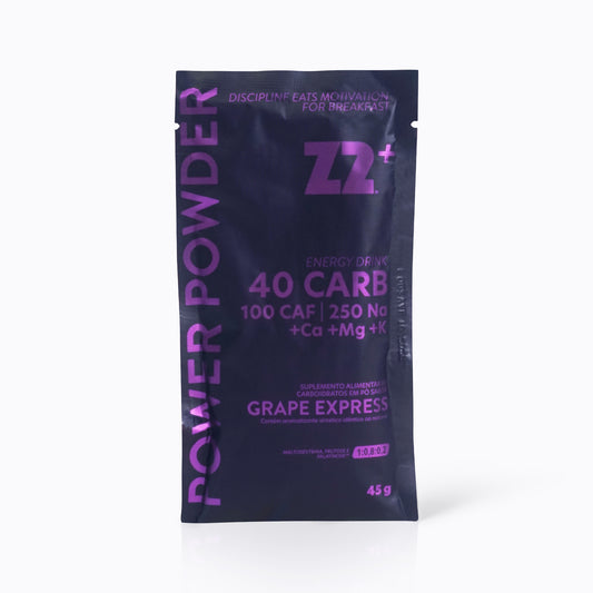 Z2+ Energy Drink Power Powder | Grape Express - Box 10 Sachês 45g