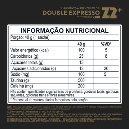 Energy Gel Z2+ Double Expresso | Display 10un