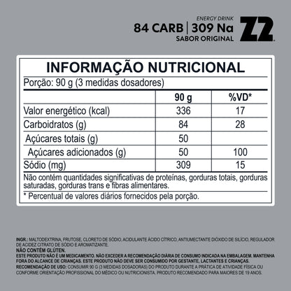Z2 Energy Drink Power Powder | Original - Pouch 900g