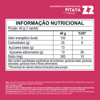 Energy Gel Z2 Pitaya | Display 10un