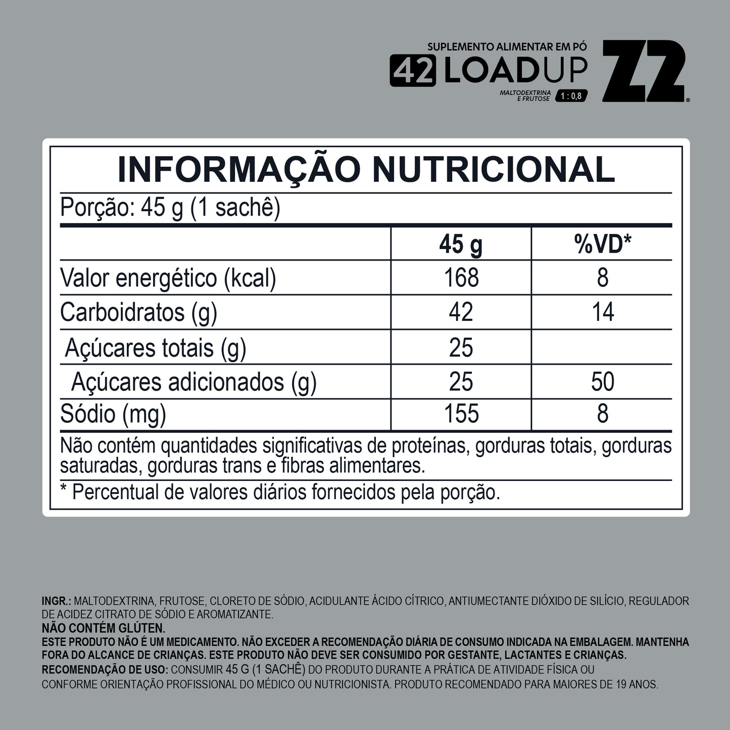 Z2 Energy Drink Power Powder | Original - Box 10 Sachês 45g